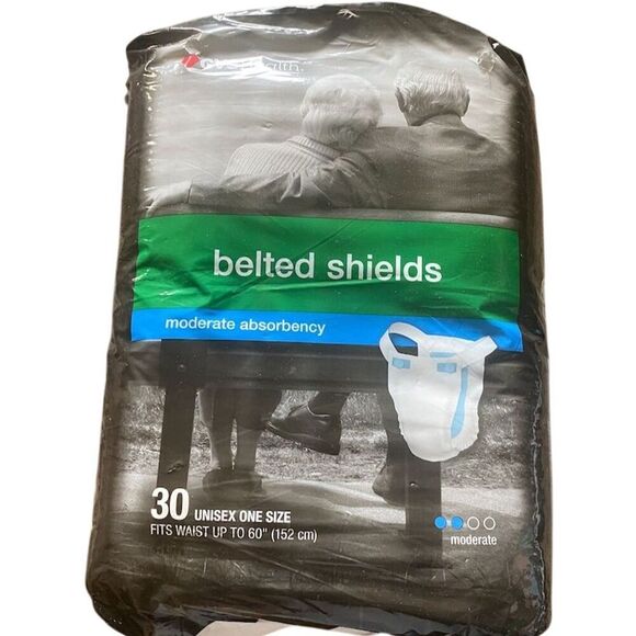 CVS Health Belted Shields Moderate Absorbency 30 Count - Picture 1 of 6